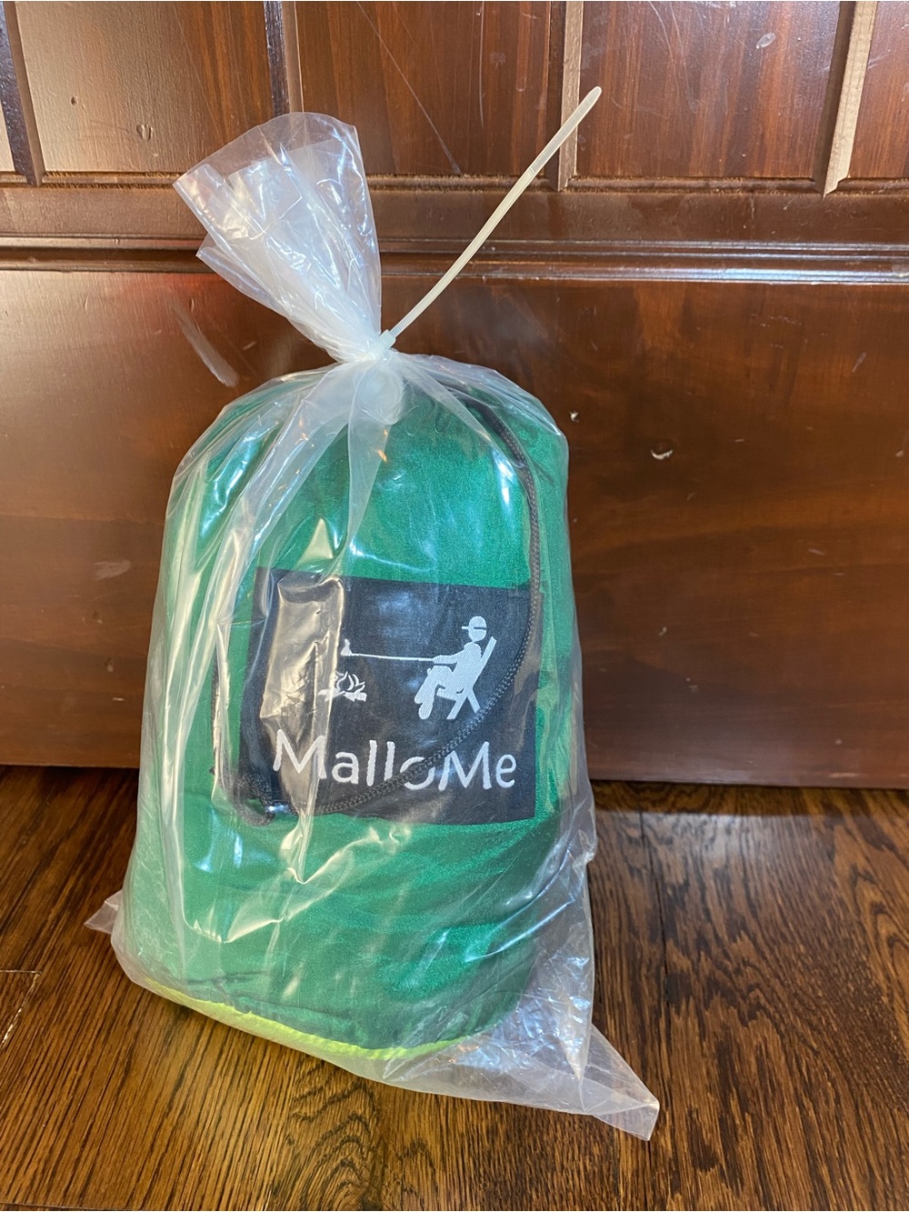 NIB MalloMe XL Double Portable Parachute Camping Hammock 125” X  79” - Green